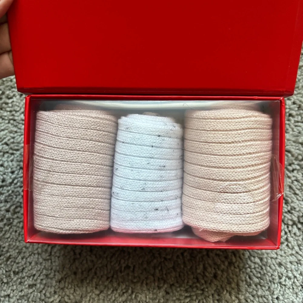Gap 3 Pairs Boot Socks NIB